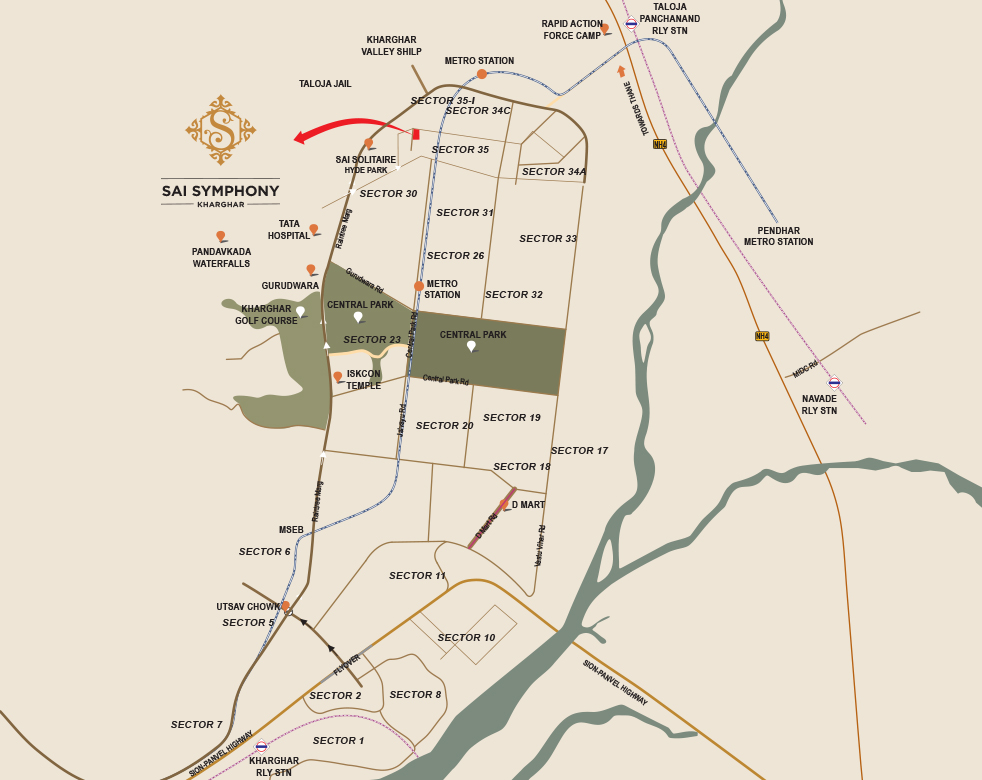 location map